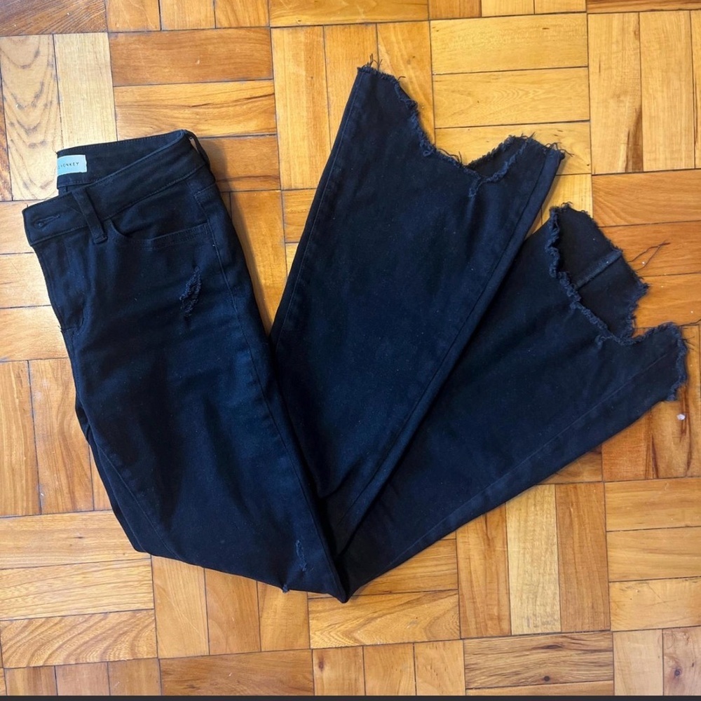 Flying Monkey Black Flare Jeans